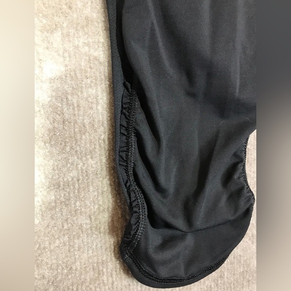 Lululemon tights black with mesh fold over waistband size 6 - Picture 4 of 8